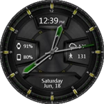 Logo of Daring Graphite HD Watch Face android Application 