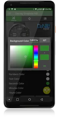 Daring Graphite HD Watch Face android App screenshot 11