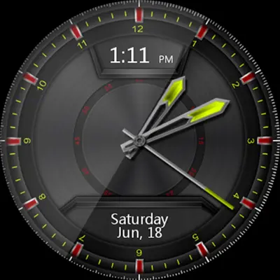 Daring Graphite HD Watch Face android App screenshot 4