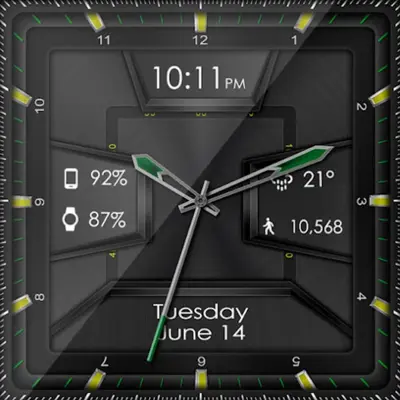 Daring Graphite HD Watch Face android App screenshot 5